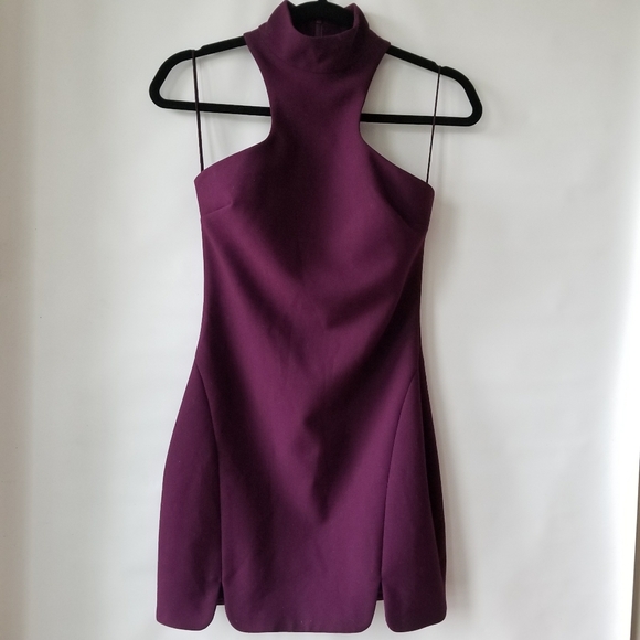 new Cinq a Sept Jax Mini Mock Neck Dress Size 2 - Picture 6 of 12